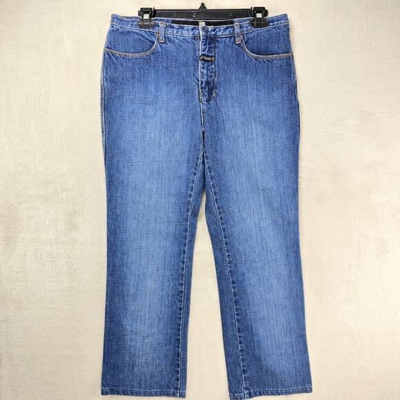 Vintage Girbaud Marithe Francois Jeans Women 30m Blue (Fits 32x27) 90s Y2K - Picture 1 of 13